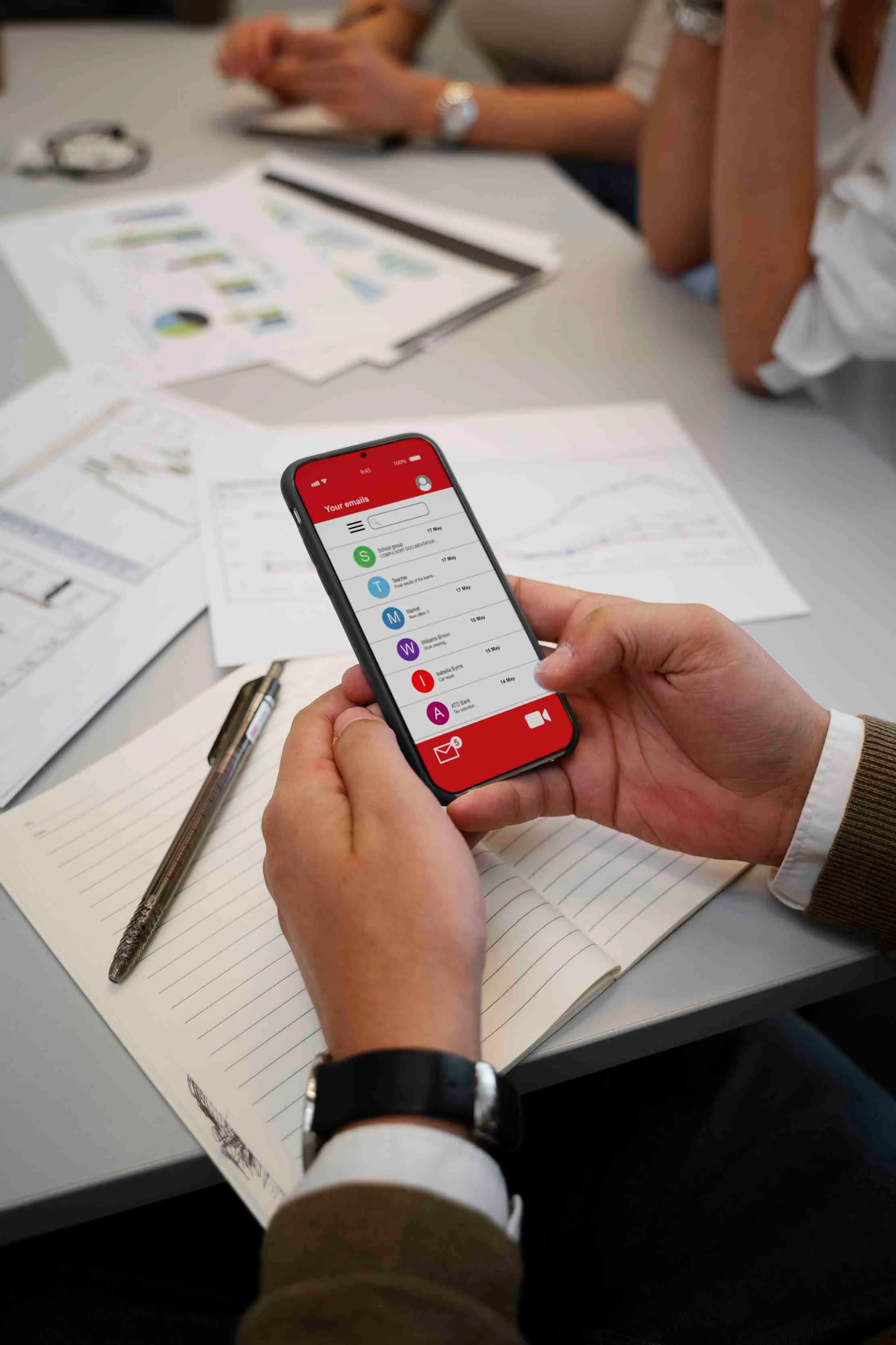 Empowered African businesswoman working in the city — professional mobile app development for East Africa